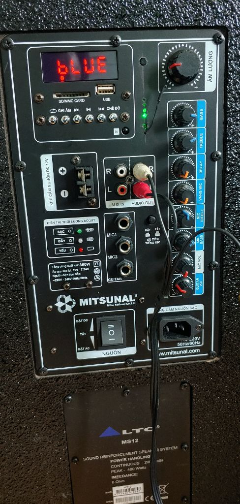 앰프 액티브 스피커 이태리 알토--1