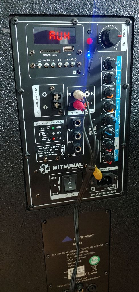 앰프 액티브 스피커 이태리 알토--2