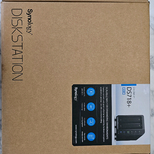 시놀로지 DS718+ NAS 16GB 박스