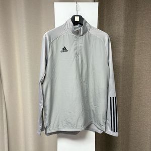 아디다스 우븐 트레이닝 반집업 XXL