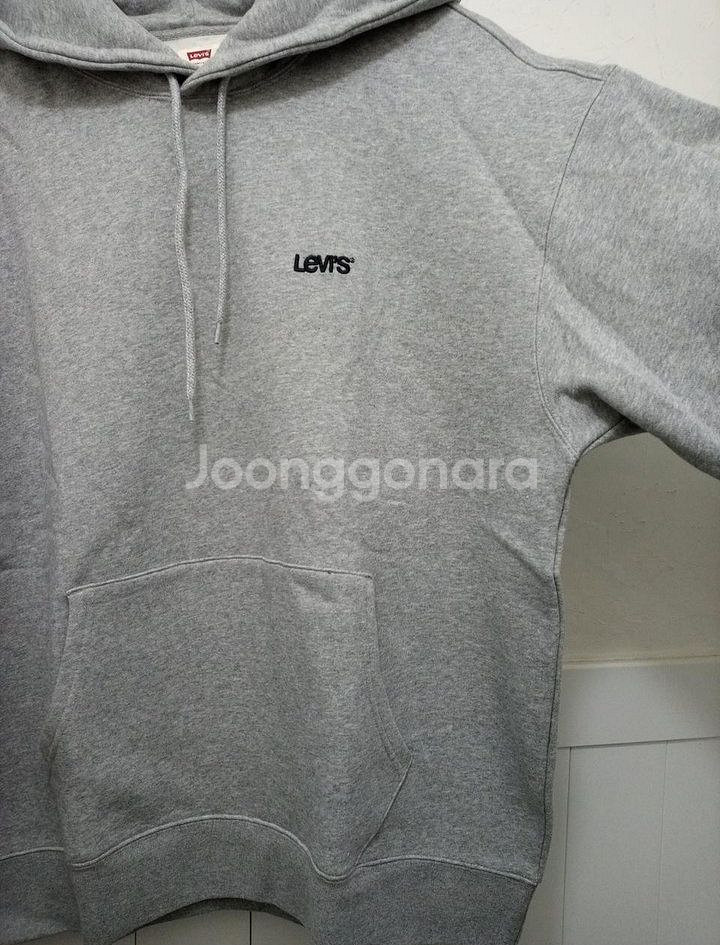 리바이스 기모 후드티셔츠 L--2
