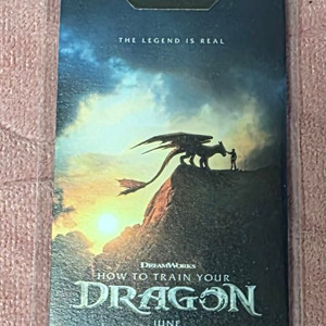 드래곤길들이기 울트라 4dx 모먼트라벨 cgv 굿즈