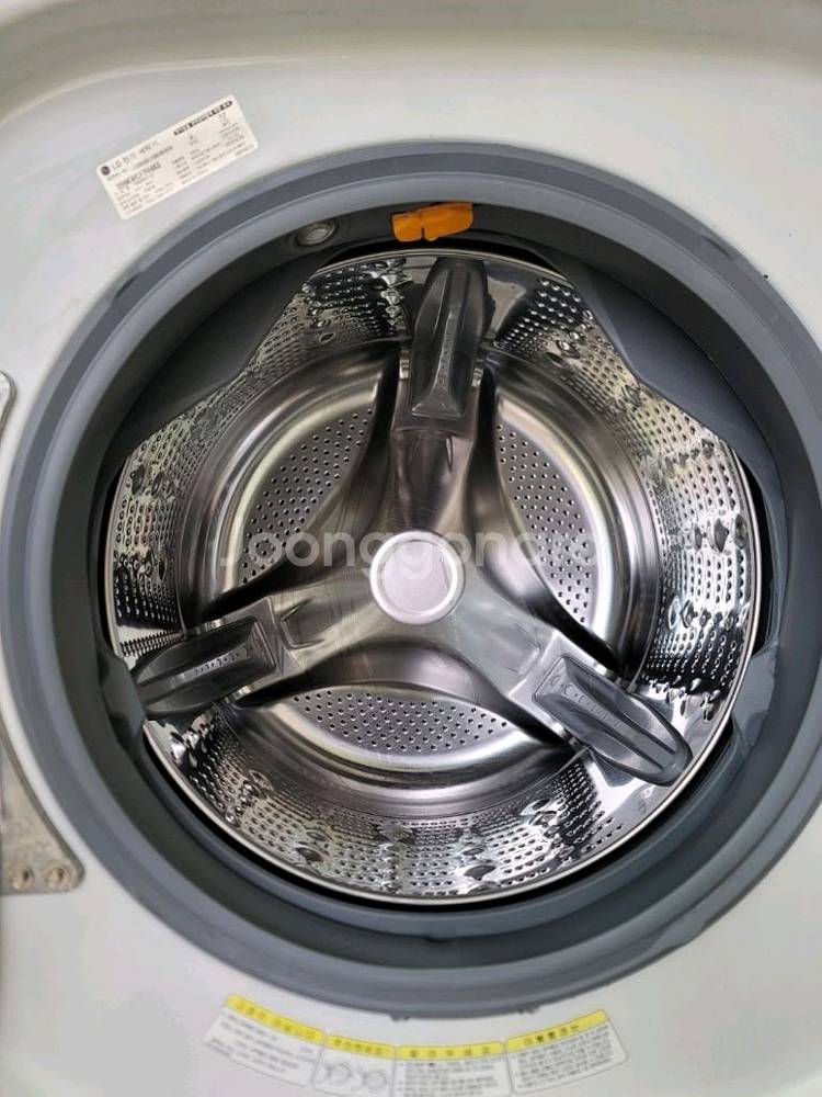 무료배송설치 LG 19kg 드럼세탁기 년식 있지만 작동--2