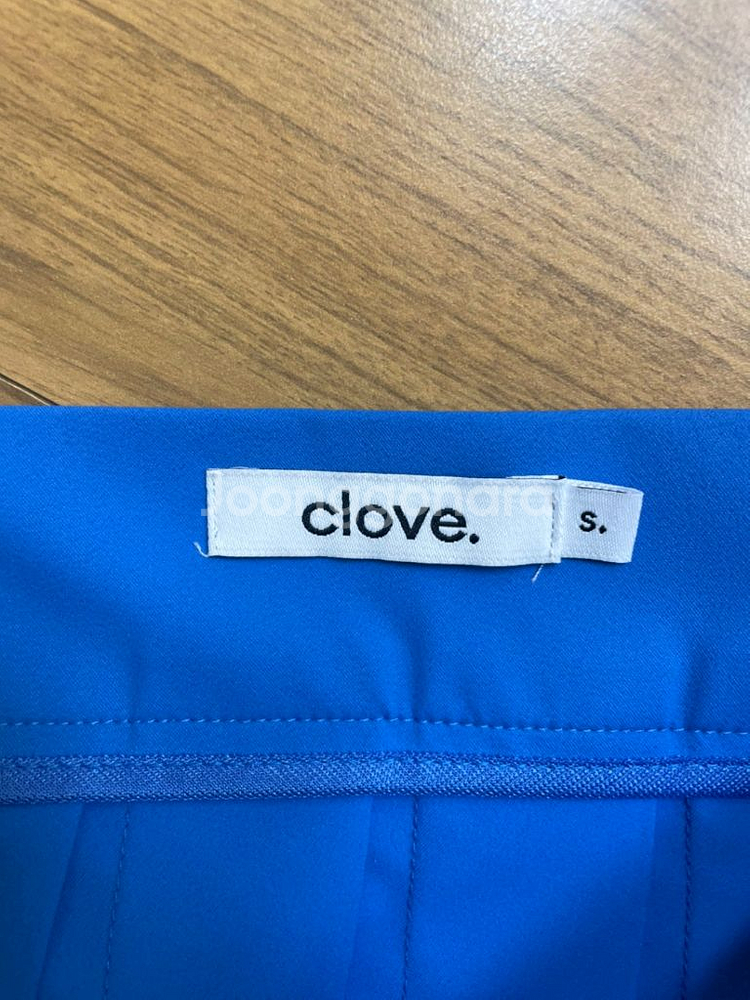 clove. 블루 플리츠 스커트 S 사이즈입니다산뜻한--4