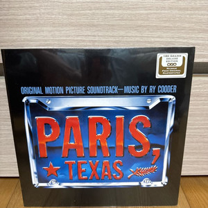 Paris Texas 사운드트랙 LP