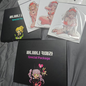 던파 스페셜 패키지 + 해상구조대 아크릴 3종 일괄