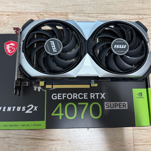 msi 4070 super 2x 팝니다.