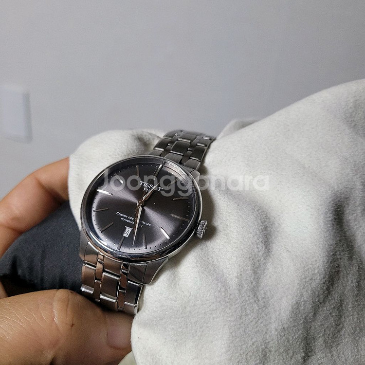 티쏘 슈망데뚜렐 파워매틱80 39미리 신형--1