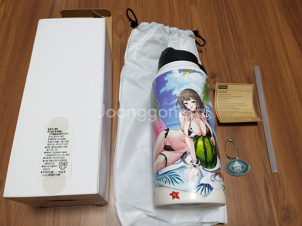 게임 카운터사이드 [미사용] 제이나 대형 텀블러--0