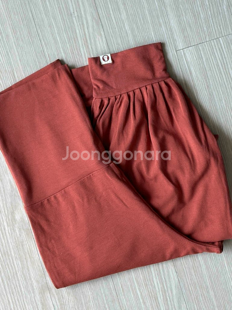 부디무드라 심플팟 앵클 팬츠--0