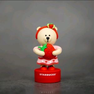 [정품/새상품] 스타벅스 스트로베리 베어리스타 스템프