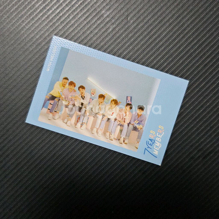 비투비 7주년 전시회 단체 폴라로이드 폴라 세트--0