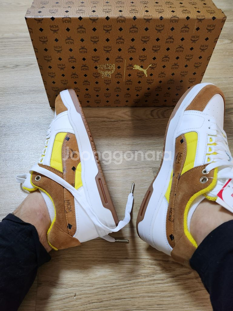 MCM PUMA 콜라보 사이즈 260(살짝 타이트)--7