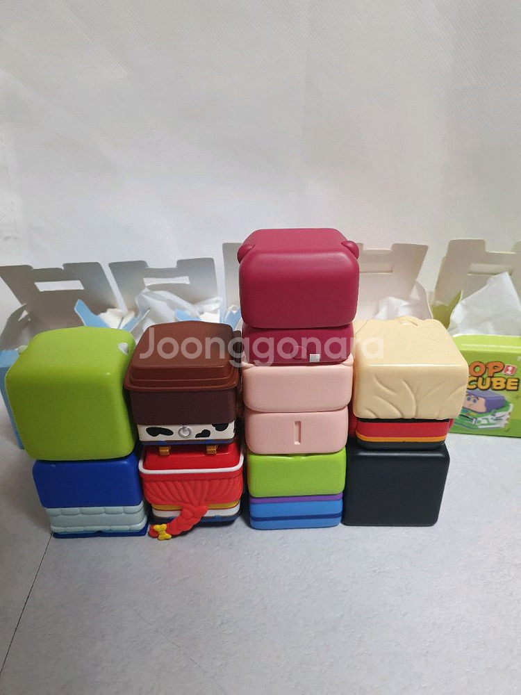 팝마트 팝 큐브 피규어 토이스토리 알린 랏소 우디 햄--1