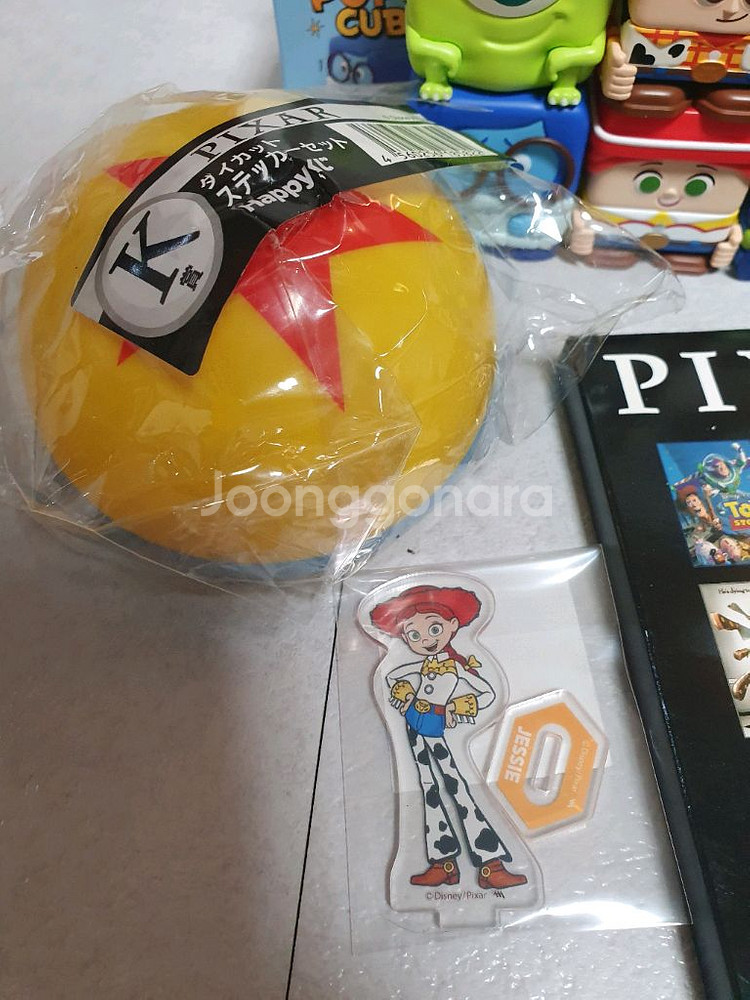 팝마트 팝 큐브 피규어 토이스토리 알린 랏소 우디 햄--3