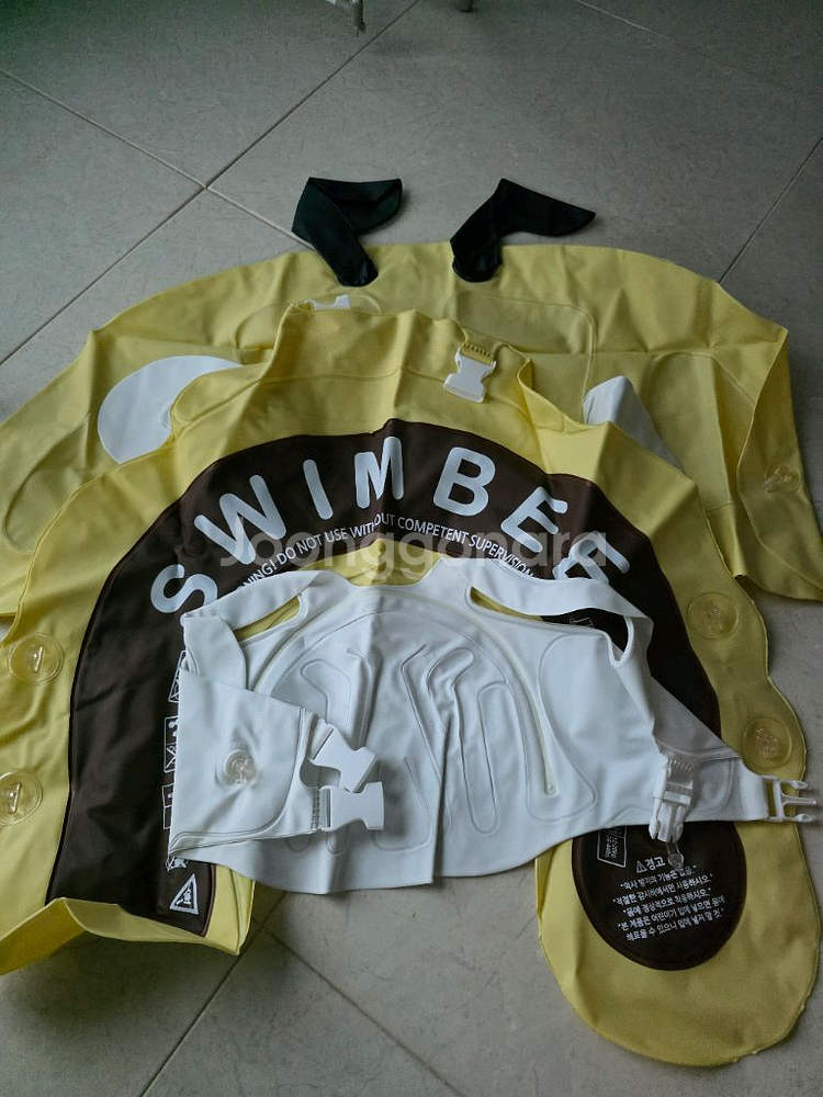 새상품 ) 스윔비 아기 튜브 2단계--0