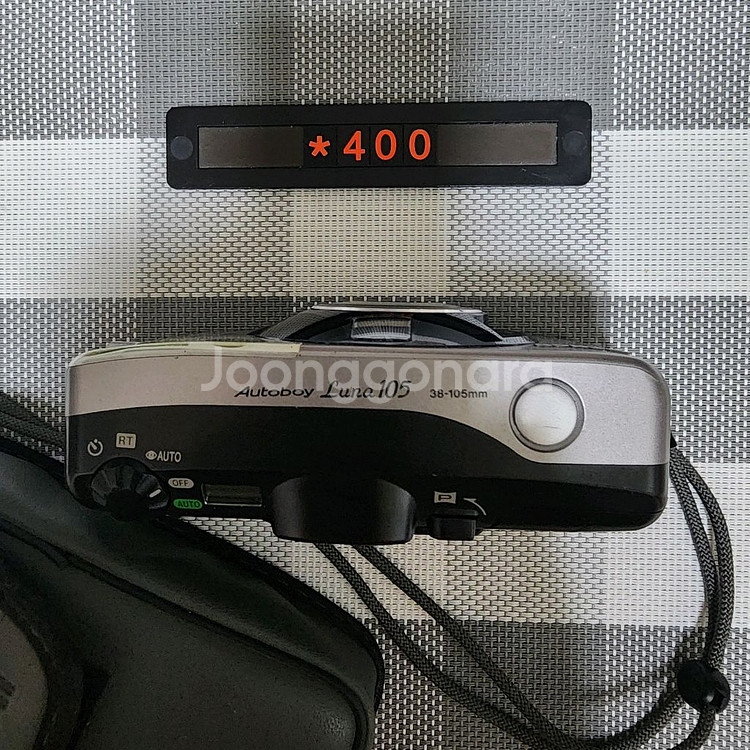 캐논 오토보이 루나 105 파노라마 필름카메라 파우치포--1