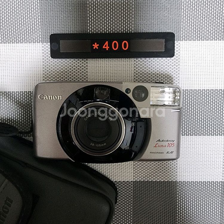 캐논 오토보이 루나 105 파노라마 필름카메라 파우치포--0