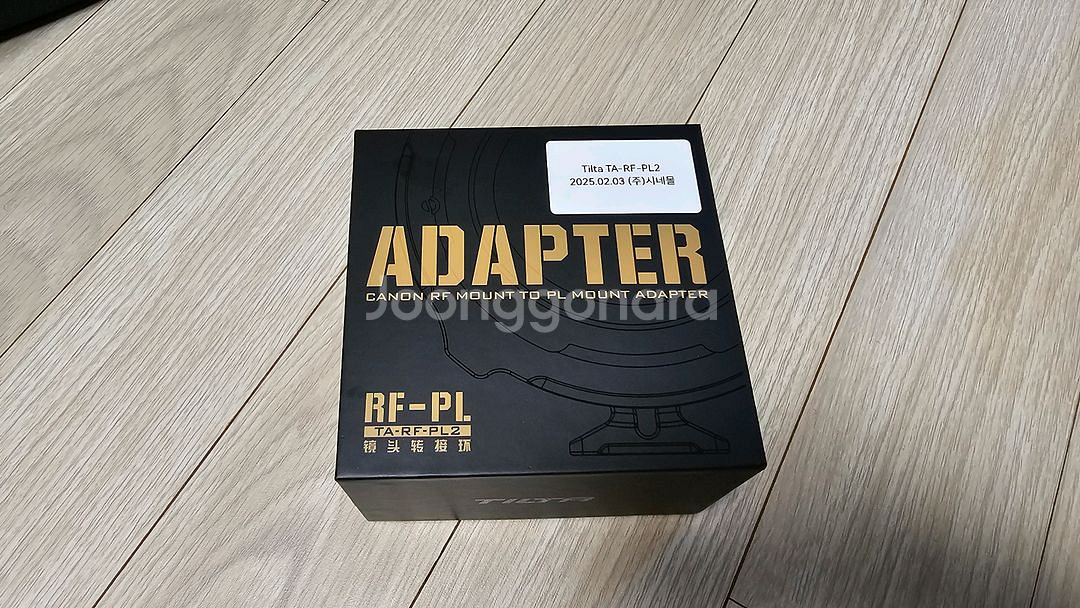틸타 캐논 RF마운트 PL렌즈 어댑터 TA-RF-PL2--0