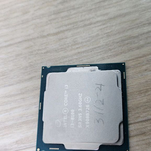 i3-8100 CPU 팝니다