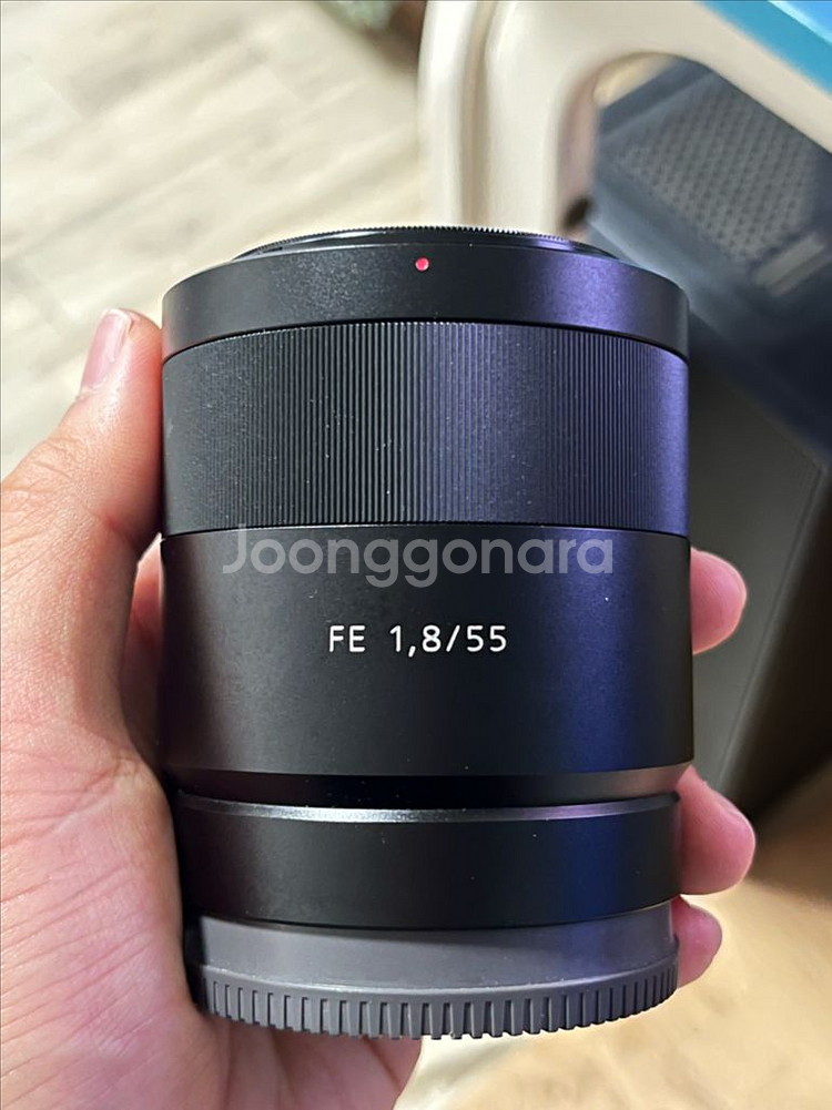 소니 55mm f1.8z 렌즈--1
