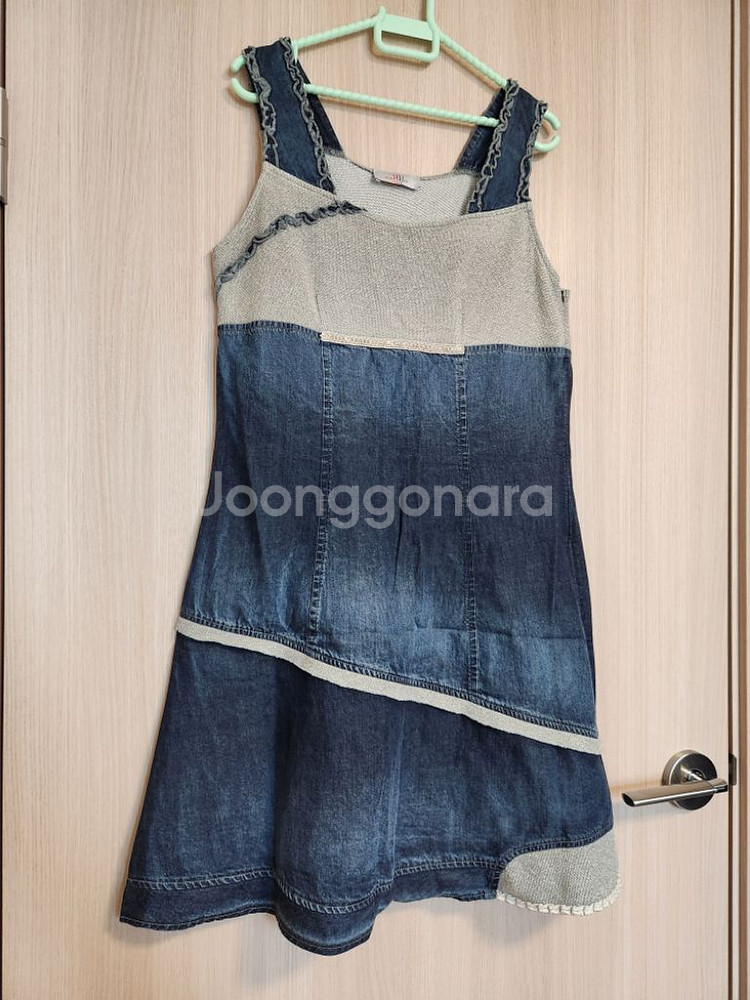 여자 그라데이션 청원피스 청치마--1