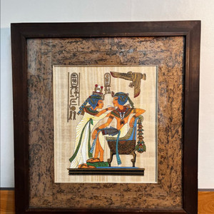 파피루스 액자 그림