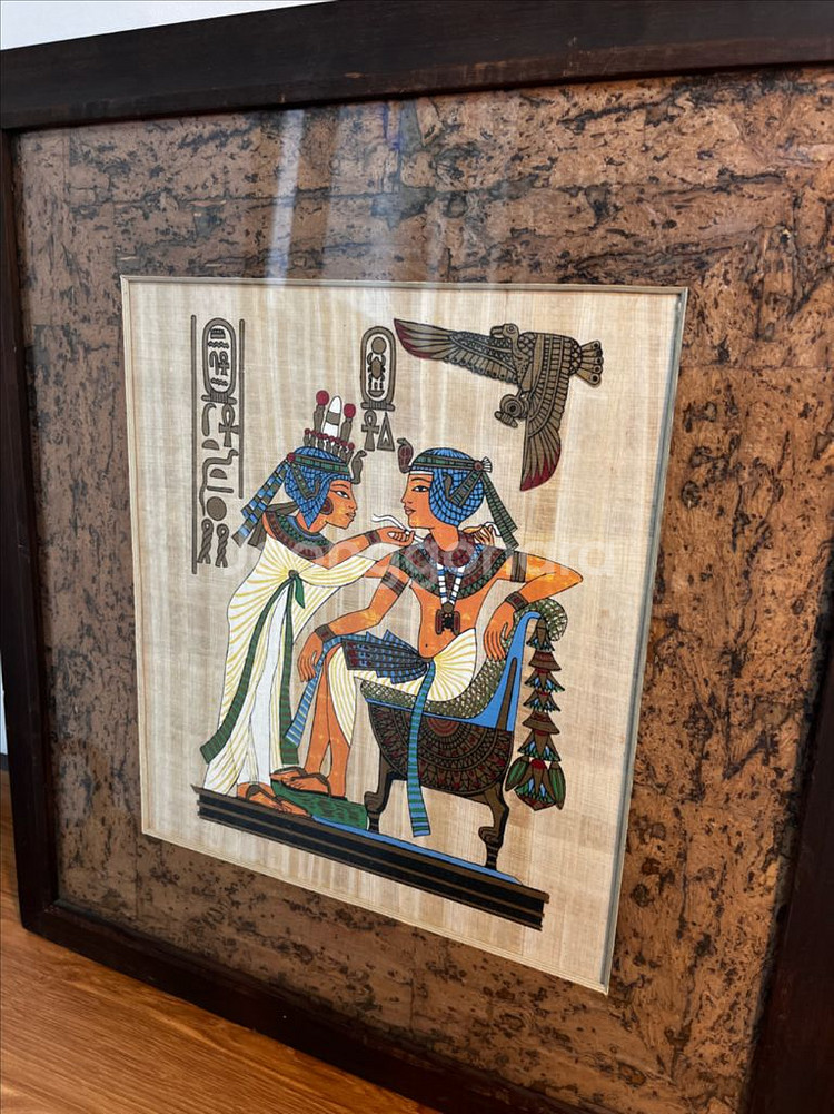 파피루스 액자 그림--3