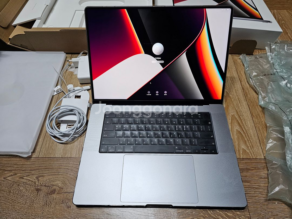 애플 M1 맥북프로16 MK193KH/A 16GB 1T--6