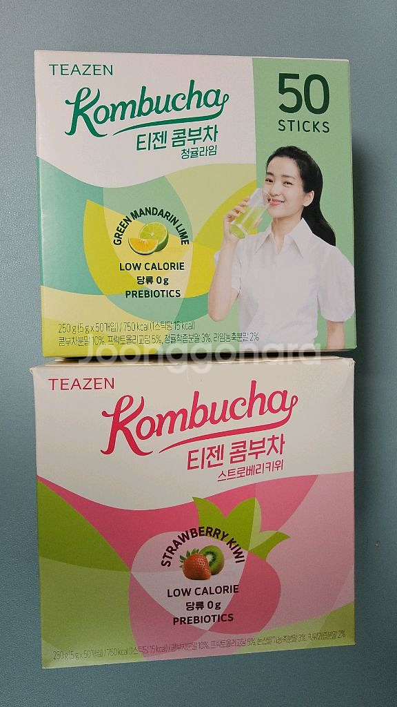 티젠콤부차 청귤라임 망고구아바 샤인머스켓 스트로베리키위--0
