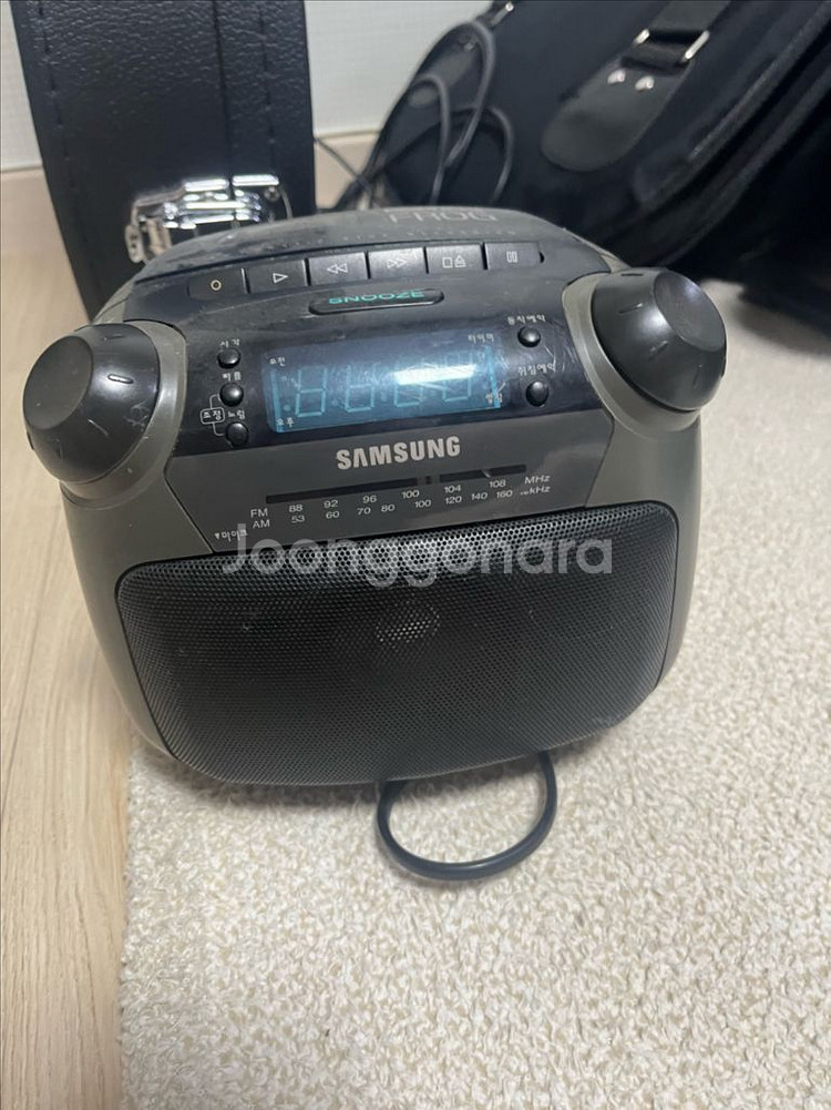 삼성 포터블 카세트 플레이어--0