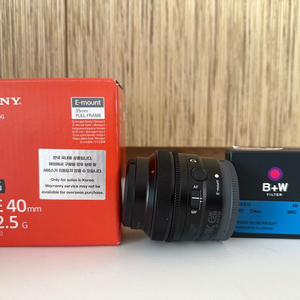 SONY 소니 FE 40mm F2.5 SEL40F25