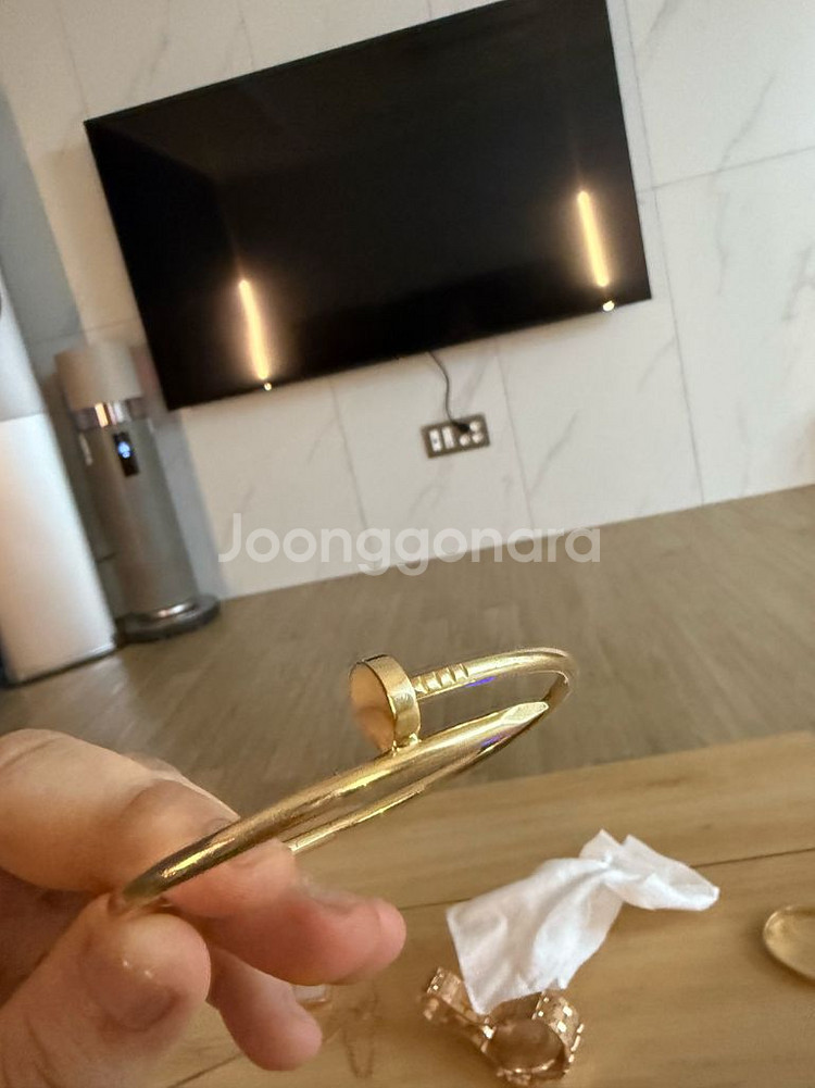 못팔찌 앵끌루 18k 21호--2