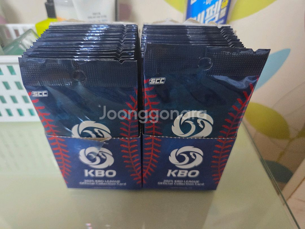 kbo 크보 야구 카드 미개봉 7박스 판매--1