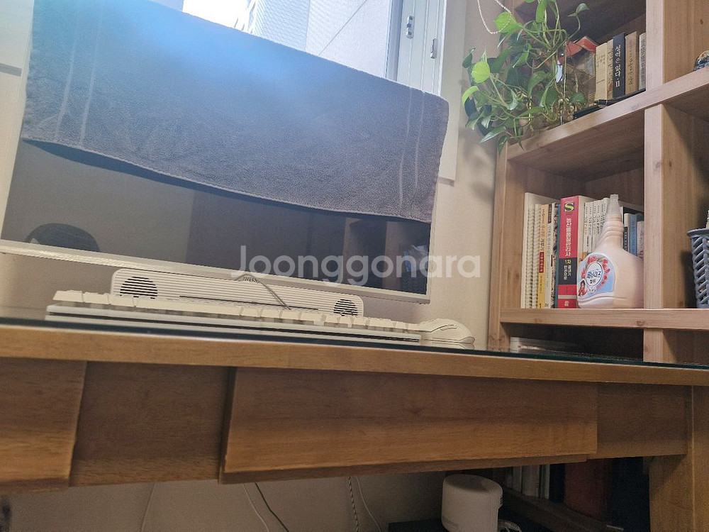 (중고) 원목 책상--4