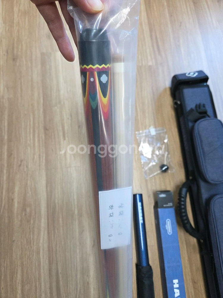 한밭 레인보우 코코보로 당구 큐 새상품--1