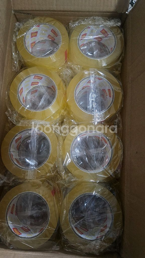 OPP 경포장 박스 테이프(80m40개) 택배 포장--0