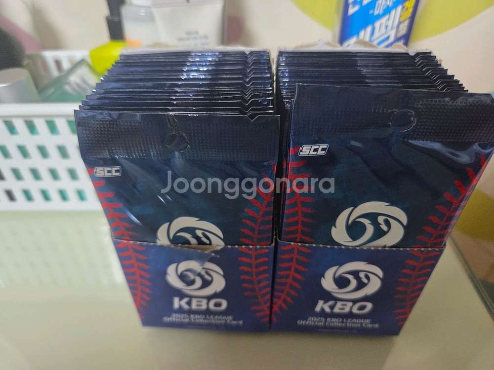 kbo 크보 야구 카드 8박스 미개봉 판매--1