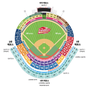 6.15(일) ssg vs 롯데3루 홈런커플존 A열