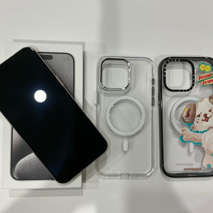 아이폰15프로맥스 256GB 화이트 티타늄