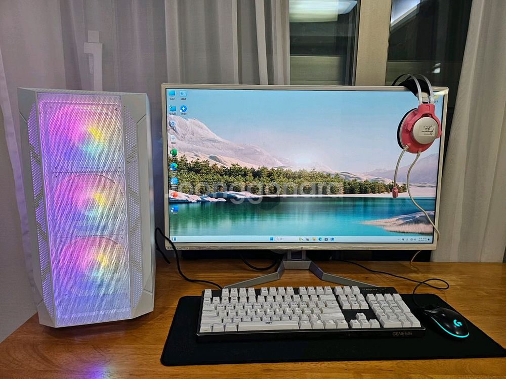 고사양 컴퓨터 풀셋트 새상품(라이젠5 5600 RTX)--0