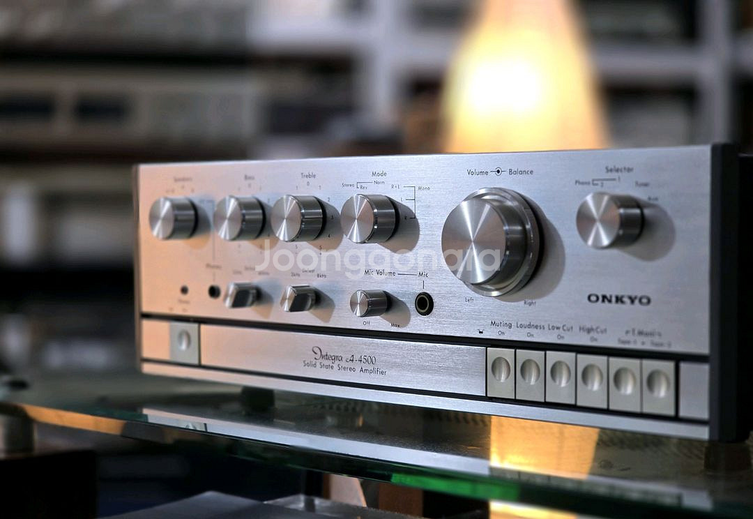 온쿄 Onkyo A-4500 인티앰프ㅡ민트급ㅡ--4