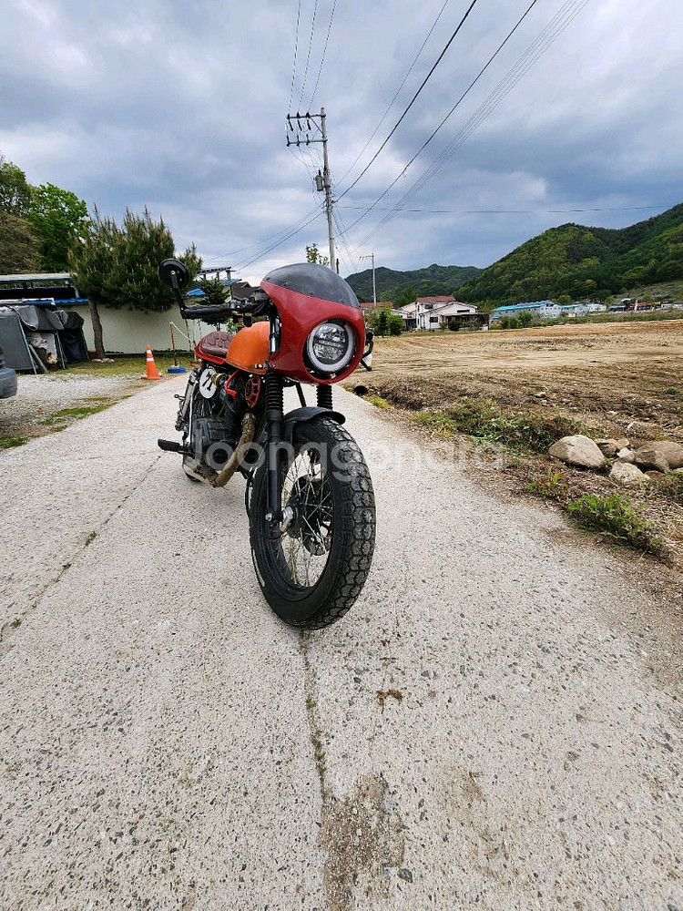 대림 혼다 cbx125 카페레이서 튠--0