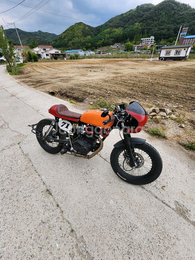 대림 혼다 cbx125 카페레이서 튠--1