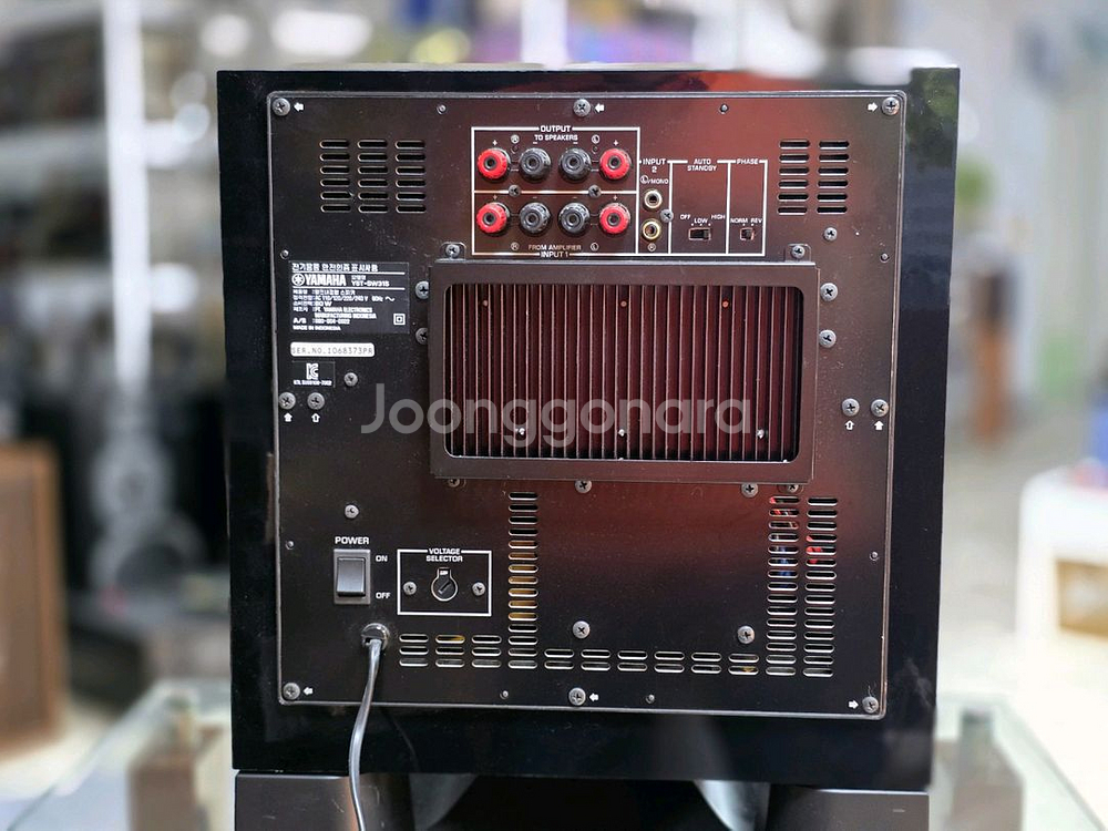 야마하 YST-SW315 10인치 서브우퍼--6