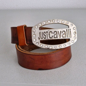 JUST CAVALLI 이태리 통가죽벨트 남녀공용 정품