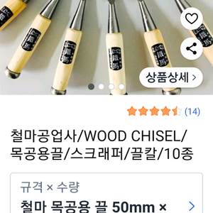 목공용 끌칼