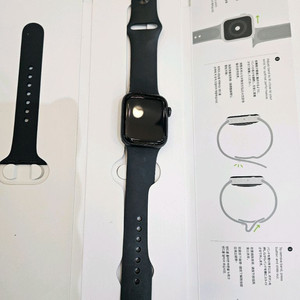 애플워치 se 40mm GPS 알루미늄 블랙