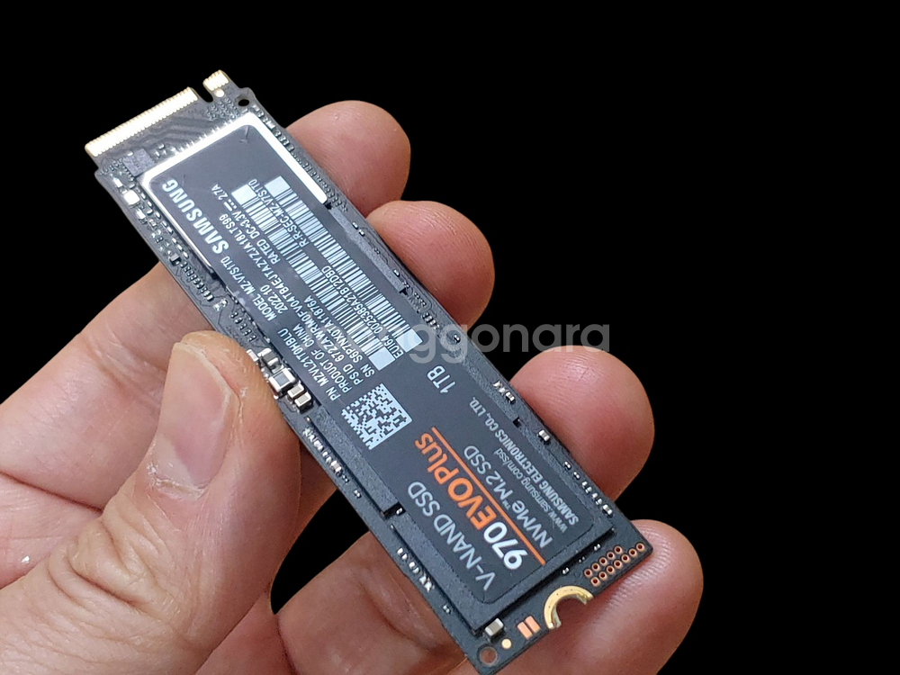 윈도우 설치 삼성 970 EVO Plus SSD 1TB--4