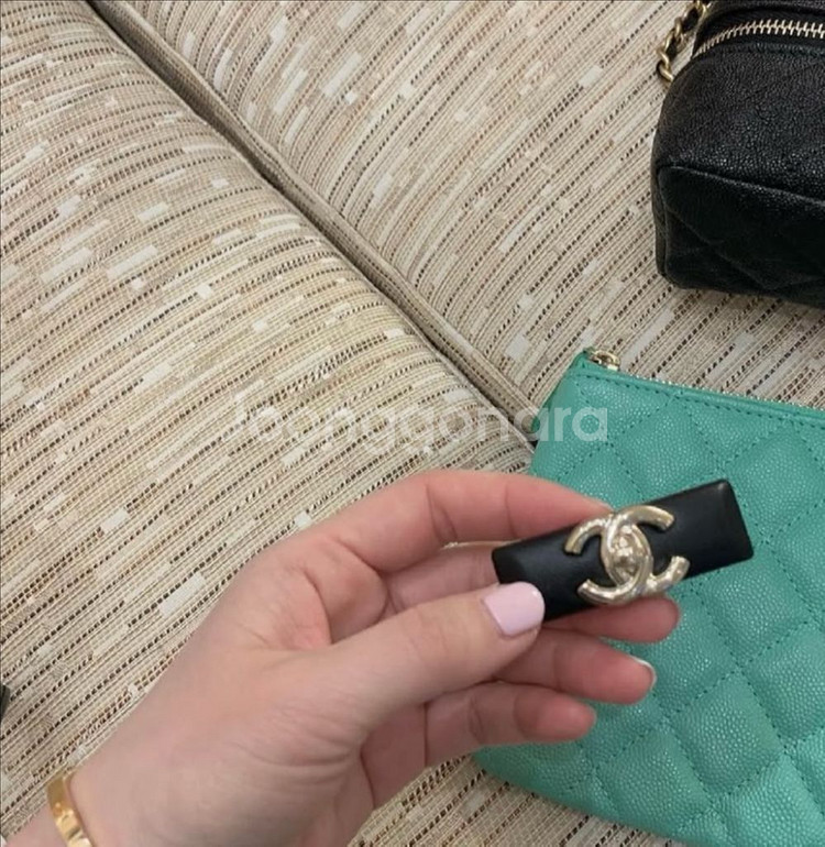 샤넬 헤어핀--1